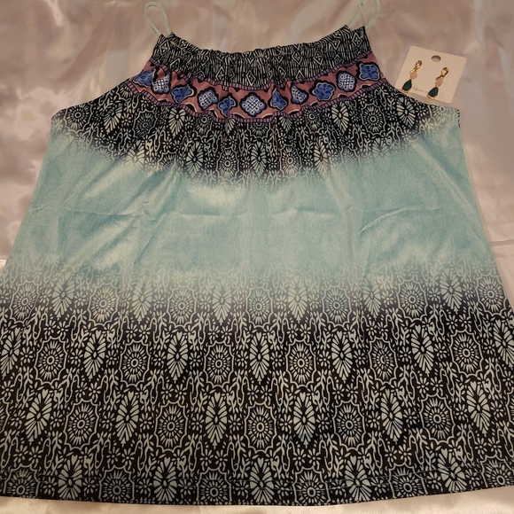 BOHO GRADIENT GEOMETRIC CAMISOLE - Picture 2 of 5